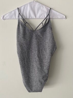 Capezio Gray Strappy Camisole Leotard - Dance Classwear